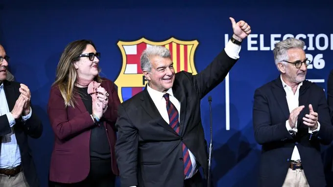 开云体育官方网站-拉波尔塔：目标是打造更强的巴萨，在任期中期完成球场建设